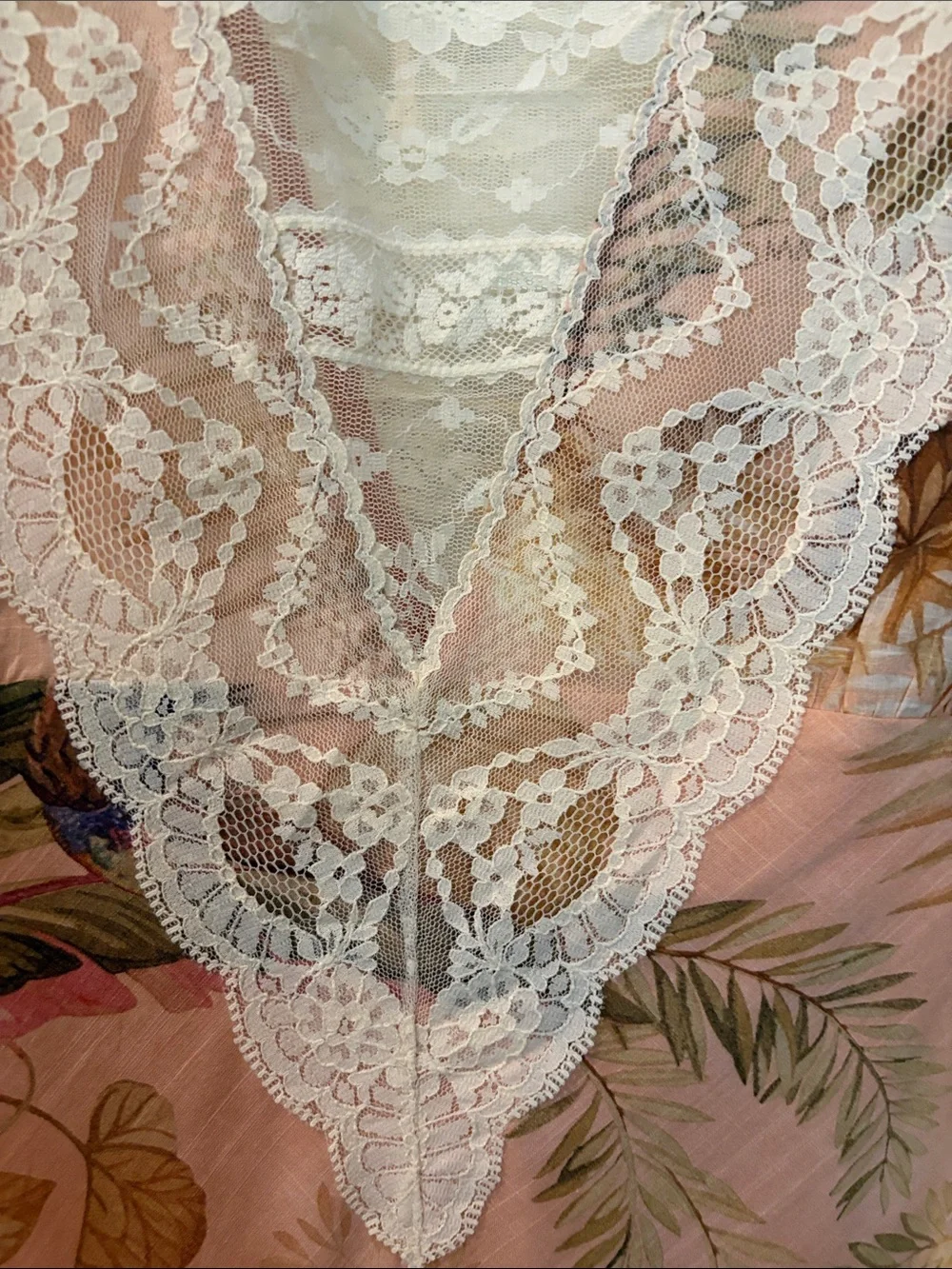 Zimmermann Lace Trim Pink Peach Slip - Picture 8 of 9